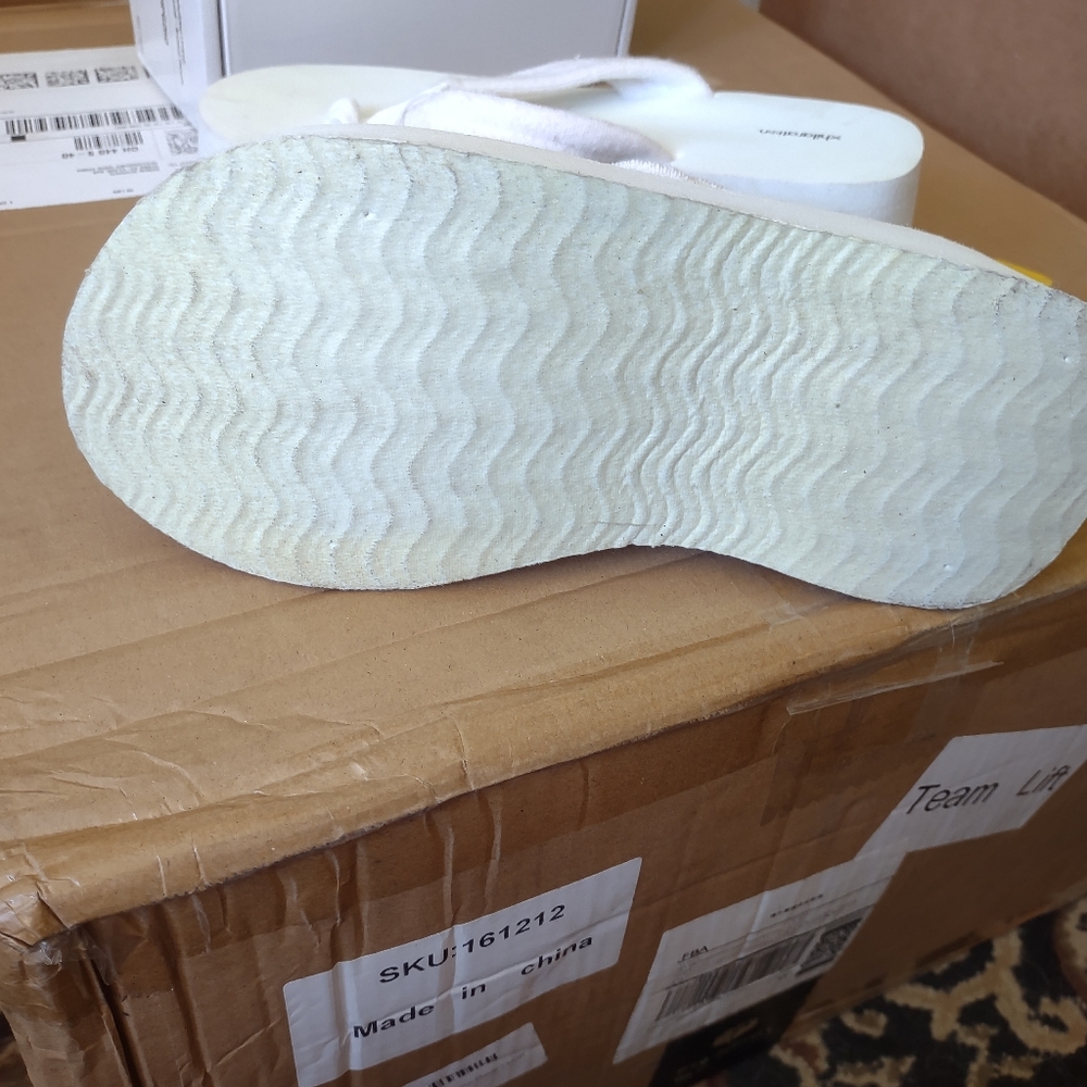 wedge flip flops